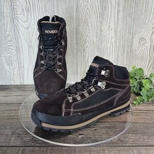 Nevados Leather Hiking Boots Dark Brown Lace Up Men's Size 9.5‎ Outdoors Utility